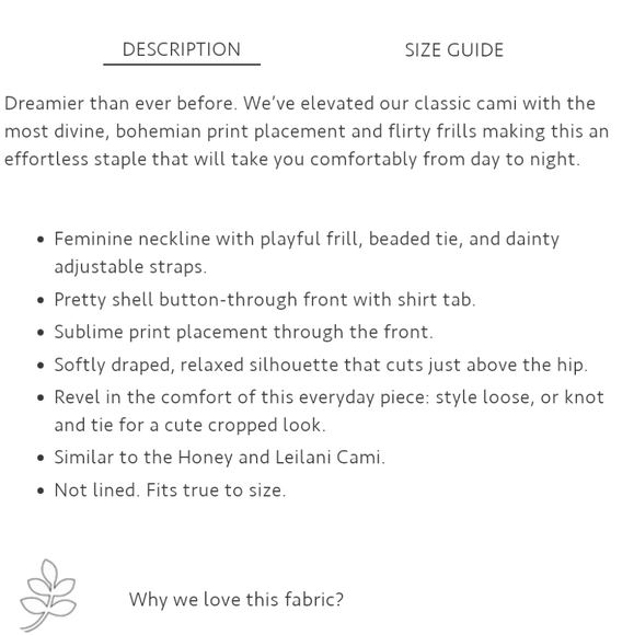 Arnhem Dylan Cami - Picture 5 of 10